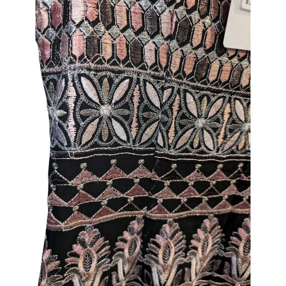 NEW Frank Lyman Gunmetal Blush Cocktail Dress - Picture 7 of 16